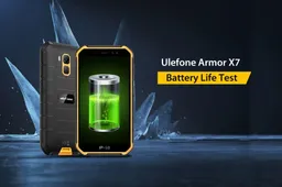 Rugged Ulefone Armor X7 shines in a battery life test