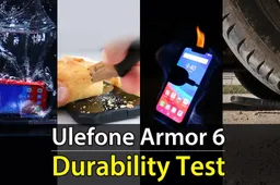 Another durability test video for the rugged Ulefone Armor 6