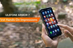 First official hands-on video for rugged Ulefone Armor 7