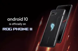 ASUS ROG gaming phone 2 officially updates Android 10