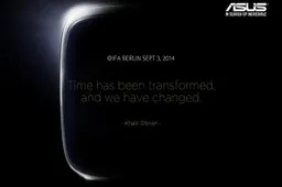 Asus Android Wear Teased for IFA launch