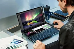 ASUS ZenBook Pro Duo with a dual 4K screen and core i9 SoC released