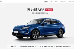 Huawei and Cyrus Announced The First Jointly-Made Electric Car