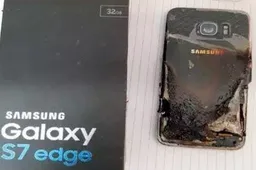 Samsung Galaxy S7 Edge Caught Fire During An Ordinary Use
