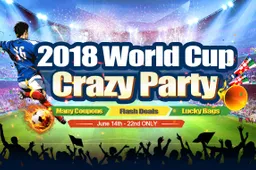 Efox's FIFA World Cup 2018 Crazy Party is Here!