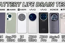 Flagship Smartphones Battery Drain Test: Huawei Pura 70 Ultra Pulls up a Big surprise
