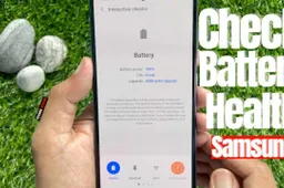 Here's how to check the battery health in Samsung just like iPhone