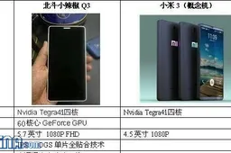 5.7-inch, 1080 Beidou Little Pepper 3 will run Tegra 4 CPU, LTE, NFC