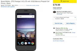 Budget ZTE Prestige 2 goes on sale via Boost and Virgin Mobile