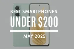 Best Smartphones Under $200 – May 2025