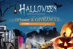 Win iPhone X and Amazon $200 gift cards in BESTEK Halloween giveaway