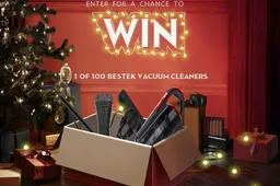 Win one of 100 BESTEK vacuum cleaners in their Xmas giveaway