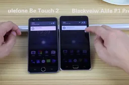 Blackview take a dig at Ulefone in their Be Touch 2 vs Alife P1 Pro video