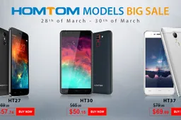 Homtom offering up to 30% savings on smartphones