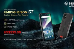 Rugged flagship UMIDIGI BISON GT goes official