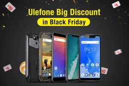Ulefone announced big discounts for the Black Friday