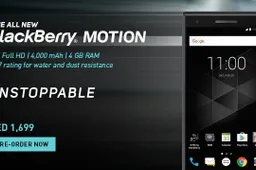 Blackberry Motion now available for pre-order in UAE