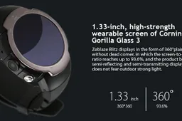 Zeblaze Blitz first round of specs revealed