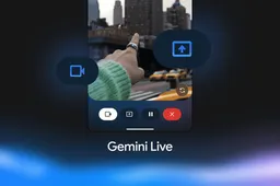 Gemini Live Camera and Screen Sharing Now on All Android Devices