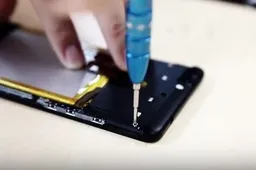 Bluboo Dual teardown video