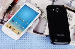 Bluebo Update phones with quad-core MT6589 CPU and Android 4.2