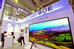 BOE aims to catch up and overtake Samsung in flexible OLED panels