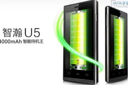 Boway U5 4000mAh smartphone on sale in China soon!