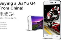 Purchasing a Jiayu G4 from China, a personal journey and the lessons learned