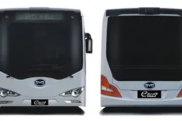 BYD electric buses heading for LAX