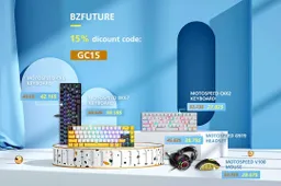 Motospeed BK67 Keyboard On Sale from BZfuture for Just $51 IT’S A GREAT DEAL