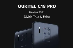 OUKITEL C18 Pro launching on April 20th for $149