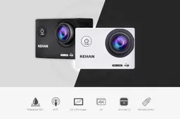 Kehan 4K Action Camera with Remote Control now on sale for $89.99