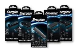 New line of 5 Energizer® USB-C Hubs: Speed, Convenience and Style for New Laptops