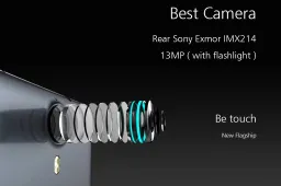 Ulefone confirmed Be Touch will come with Sony IMX214 camera