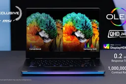 MSI unveils a laptop that supports Samsung 48 - 240Hz "OLED Sync"