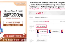 Redmi Note 7 gets a massive price cut - sells for 999 yuan ($144)