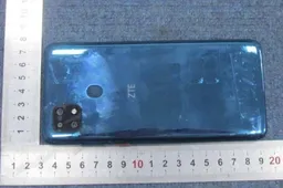 ZTE Blade 20 with a 5000 mAh battery and waterdrop display appears online