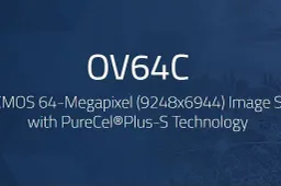OmniVIsion Announced 64MP CMOS, Namely OV64C