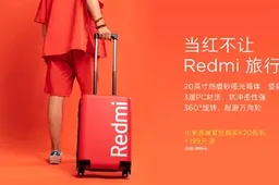 Redmi 20-inch Suitcase is official too, starts at 199 yuan/$28