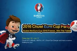 Chuwi EURO 2016 party - want to win a tablet ?