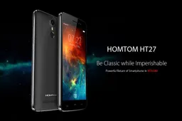 Return of the MT6580 in the new Homtom HT27