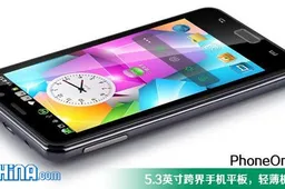 China’s PhoneOne is a $125 5.3 AMOLED Android Phone!
