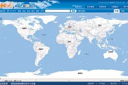 China Launches Map World
