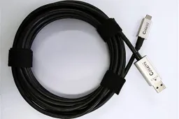 New USB 3.1 active fiber data cable hits 10Gbps of transmission bandwidth over 50 meters