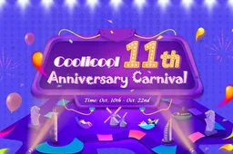 Coolicool's 11th Anniversary carnival event starts today !