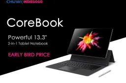Indiegogo campaign for the Chuwi CoreBook started today