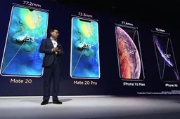 Huawei's Q3 smartphone shipment ahead of Apple - second in the world