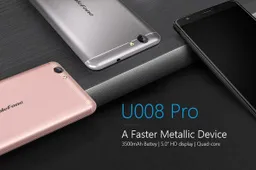 Ulefone U008 Pro launched and we know the specs