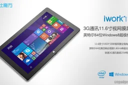 Cube iWork 11 is an 11.6-inch tablet with call features