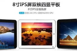Cube U9GT3 8 inch 1024 x 768 tablet with dual-core CPU $120